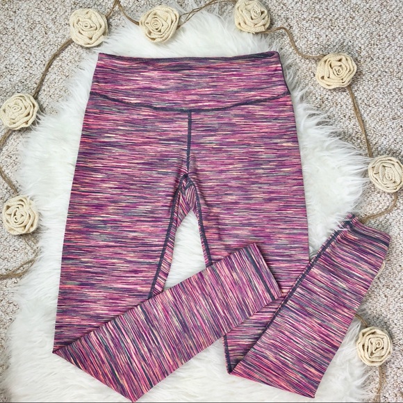 zella striped leggings